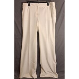 Jones New York Collection Stretch Dress Pants Women's Size 10 White Career